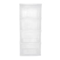 thumbnail image 1 of Cajonera Italhome 4 Niveles Plástico Blanco, 1 of 4