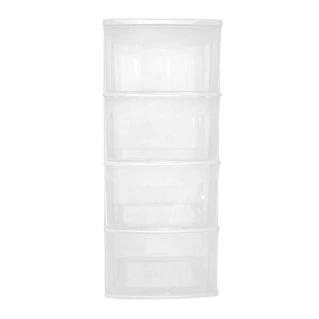 Cajonera Italhome 4 Niveles Plástico Blanco