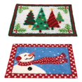 thumbnail image 1 of s de Alfombra con Gancho de Pestillo de 2 Piezas - 20x14 "s de Fabricación de Alfombras de Navidad Mullidas para Habitación de Bebé Dormit Gloria Alfombra Latch Hook Alfombra, 1 of 9