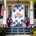 thumbnail image 4 of 4th of July Door Cover Decoration,Happy Door Set Indoor Outdoor for Front Door Festive Party Decorations(35.4*72.8 Inch), 4 of 6