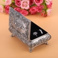 thumbnail image 4 of CAJA DE JOYERIA DE FLOR ROSA TALLADA DE ALEACIÓ DE ZINC PARENTENTES, CULO, ANILLOS, ALMACENAMIENTO DE JOYAS DE ESTILO VINTAGE, 4 of 7