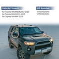 thumbnail image 2 of Reemplazo de tapa de espejo lateral derecho ABS blanca para pasajero único de Unique Bargains para Toyota 4RUNNER 2013-2023, cubierta de guardia de espejo No. 8791542160A0, 2 of 7