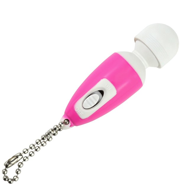 Juguetes De Masaje Para Mujer, Colgante De Llavero De Estimulación, Mini Masajeador Pequeño Abs, Palo Vibrador Ligero, Productos Para El Hogar Advancent XX000594-01