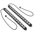thumbnail image 4 of 2 luces LED flexibles impermeables con forma de flecha para coche, luces de circulación diurna blancas y ámbar (12 LED), 4 of 9