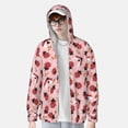 thumbnail image 2 of Balery Cute Ladybugs 1 Sudadera ligera de manga larga con capucha y protección solar UPF 50+ para hombre y mujer, ideal para pesca y running-3X-Large, 2 of 7