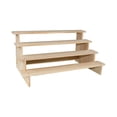 thumbnail image 3 of Wooden Display Riser Shelf, Showcase Fixtures, Rectangle Wood Display Stand 4 layer 40cm, 3 of 7