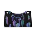 thumbnail image 2 of Xecao Dreamcatcher With Colorful Feathers Print Tissue Box Cover,Modern PVC Leather Square Tissue Box Holder for Creative Decorative, 2 of 7