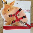 thumbnail image 2 of Pet Rabbit Soft Harness Leash Adjustable Bunny Traction Rope For Running Walking, 2 of 2