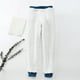 thumbnail image 4 of Pantalones Gibobby para Mujer de terciopelo sólido con bolsillos cintura alta L, 4 of 4