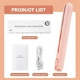 thumbnail image 6 of Mini Dual-Purpose Curling Iron, Cozy Home Curling Iron, Regulatem Ceramic Mini Hair Curler, 2-in-1 Portable Curling Wand and Flat Iron, USB Mini Dual Curling Iron, 6 of 7