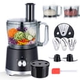 thumbnail image 6 of RUIE 12 Cup Food Processor with Salad Spinner for Chop, Puree, Slice, Shred and Knead Dough,Suitable for Cheese, Meat and Veggie Prep,Black, 6 of 12