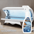 thumbnail image 4 of Tanning Bed Cleaner for Indoor Tanning Beds, Plastic Solution Spray Cleaner, Eliminating Particles Potentially Found in Tanning Salons Spas Centers, Health Clubs 16.91Fl oz, 4 of 8