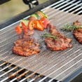 thumbnail image 3 of Versatile Application Grill Mesh Mat, Gray Non-Stick and High-Temperature-Resistance PTFE Baking Liners for Easy Clean, Reusable for Grill, Oven, or Smoker (5Pcs), 3 of 5