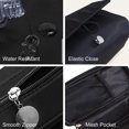 thumbnail image 6 of SPOCAX Folding Makeup Brush Bag,Portable Makeup Brush Travel Case,Roll Up Brush Storage Bag,Makeup Brush Organizer Bag,Black, 6 of 7