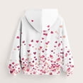 thumbnail image 5 of Chenglor Kids Hoodies Girls 6t Cute Hoodies for Girls Kids Long Sleeve Preppy Clothes Long Sleeve Printed Sweatshirt for Casual Wear and Outdoor, 5 of 5