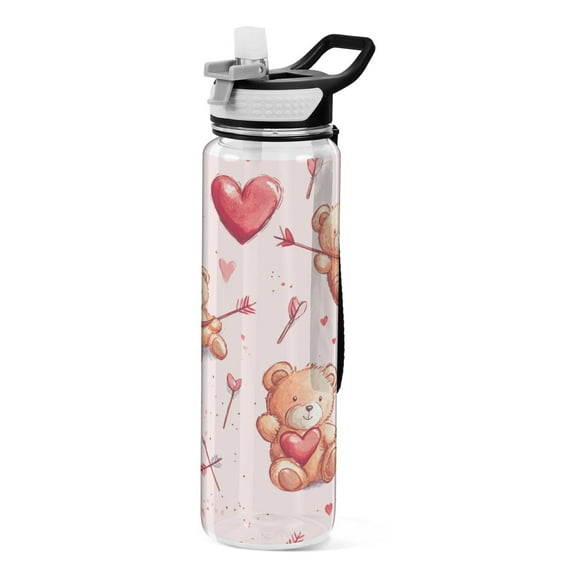 BZSMCE Sport Bottle Heartfelt Hugs Outdoor sports Water Bottle Size: 10.4x3in