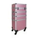 thumbnail image 1 of Torre Cosmetiquera 4 En 1 Neceser Belleza Maquillaje Pro Rosa DIamante, 1 of 5