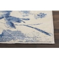 thumbnail image 4 of Nourison Somerset Floral Ivory/Blue 2'3" x 10' Area Rug, (2x10), 4 of 6