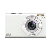 Digital Camera, Zostuic 4K Digital Camera for Kids with 16X Zoom Anti Shake, Flashlight, 48MP Point and Shoot Camera Compact Small Digital Camera for Teens, Girls, Boys, Students
