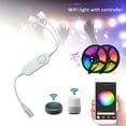 thumbnail image 3 of Contrôleur RGB WiFi Dc5v-12v Contrôleur de Bande Lumineuse LED Contrôleur de Bande Lumineuse Intelligent Sans Fil Contrôle Vocal, 3 of 8