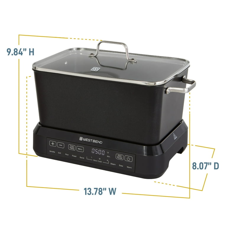 récupération Auto Cooker ブラック Tiger COL-A40U 2.6-Quart Compact 8-in-1 Electric Multi-Cooker with
