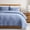 Blue, variant on WDCOZY Beige Queen Size Quilt Bedding Sets with Pillow Shams, Cream Tan Lightweight Soft Bedspread Coverlet, Quilted Blanket Thin Comforter Bed Cover for All Season, 3 Pieces, 90x90 inches