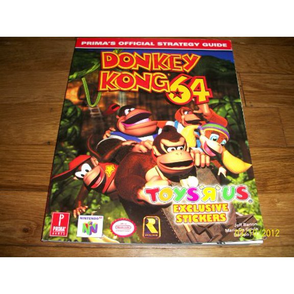 Pre-Owned Donkey Kong 64 W/Stickers for Toys