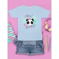 thumbnail image 3 of Hello Cute Panda T-Shirt Juniors -Image by Shutterstock,  x-Large, 3 of 4