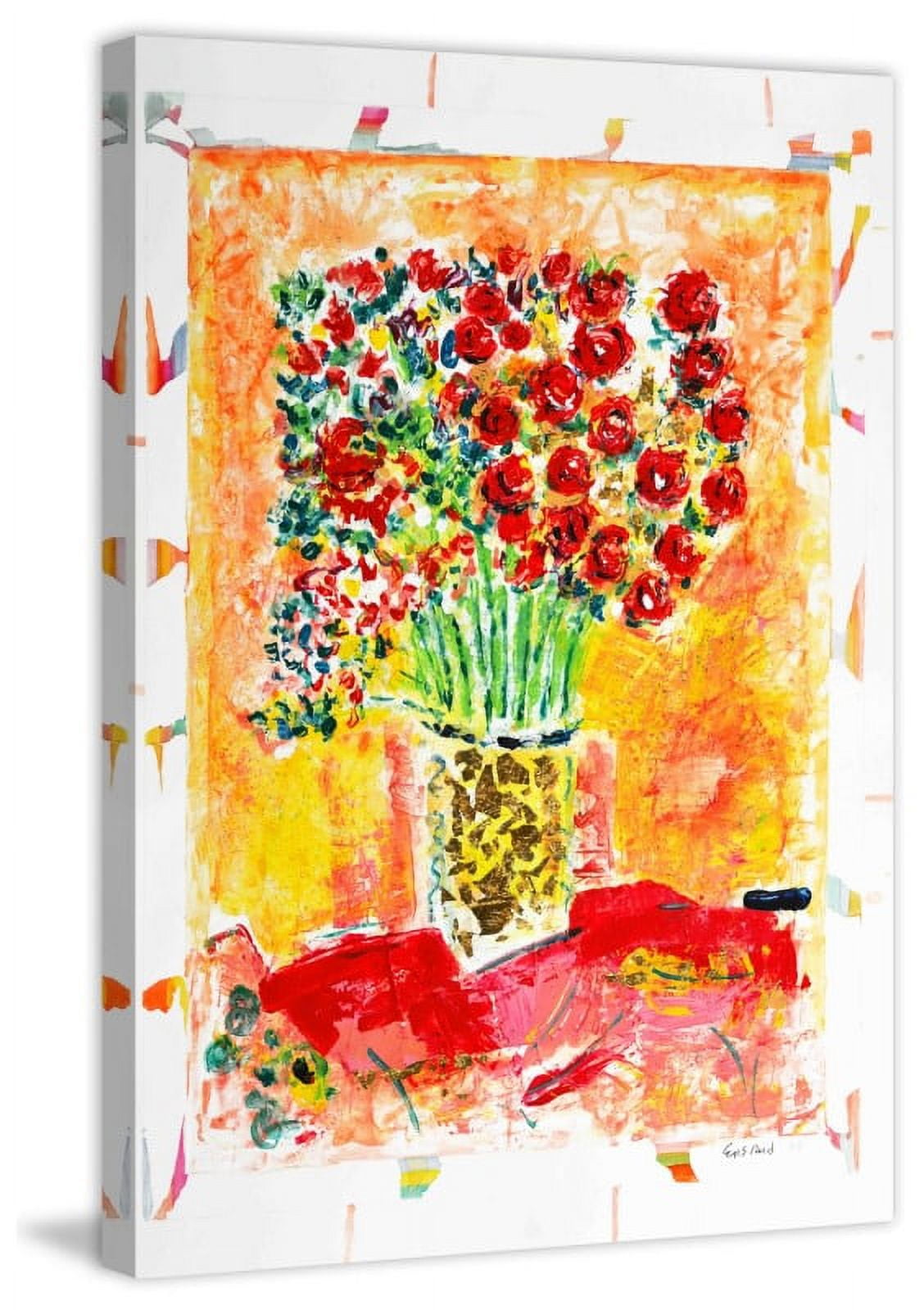 Marmont Hill "Spring Bouquet" by Wayne Ensrud Painting Print on Canvas