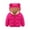 Rose Red, variant on GYRATEDREAM Winter Coats for Toddler Kids Baby Boys Girls Padded Light Puffer Jacket Outerwear Infant Down Teddy Bear Jacket with Hoods for 3-4Y Pink