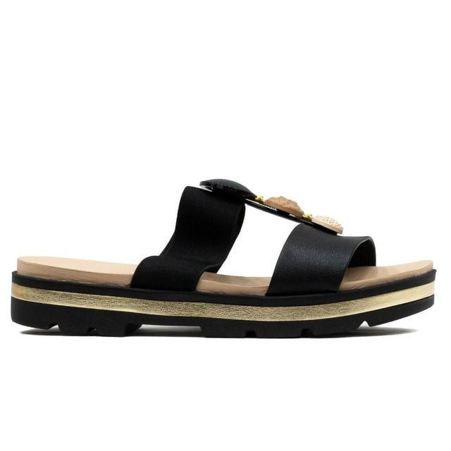 Sandalias Para Mujer Modare 7132138 negro 24.5
