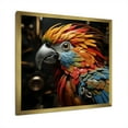 thumbnail image 3 of Designart "Avian Expressive Liberty" Animals Bird Picture Framed Canvas Prints, 3 of 5