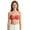 Orange, variant on Shadoumai Girls Cotton Sports Bras Wire-Free Training Bralettes Seamless Padded Bras with Adjustable Straps Ages 10–18