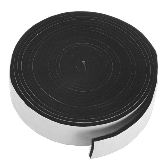 Uxcell 1-Pack Juntas para Ahumadores, Cinta para Juntas de Parrilla de 1.2" x 0.12" 15FT para Tapa de BBQ [Negro Blanco]