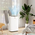 thumbnail image 2 of Portable Air Conditioner, 14000 BTU Inverter Dual Hose AC Unit with Dehumidifier, Fan, Sleep Mode, Cools Rooms up to 700 Sq.Ft., 24H Timer, Remote Control, Window Kit, White, 2 of 10