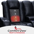 thumbnail image 2 of Seatcraft Euphoria Heat and Massage Loveseat, Italian Leather, Powered Headrest, Powered Lumbar, Power Recline, Black, 2 of 10