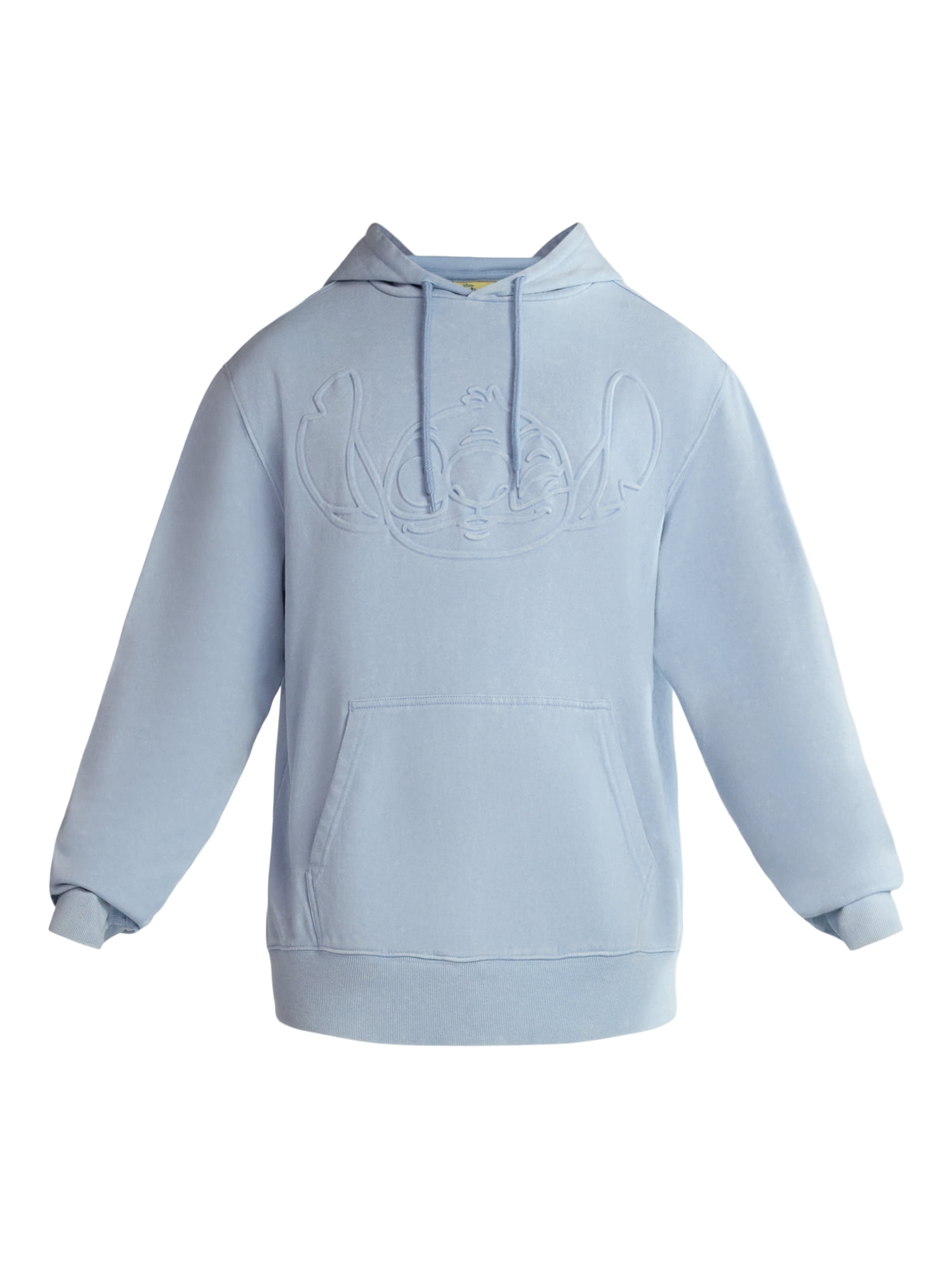 Stitch Men's and Big Men's Graphic Mineral Washed Hoodie with Long Sleeves, Sizes XS-3XL