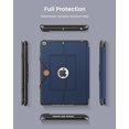 thumbnail image 7 of Detachable backlit keyboard case with trackpad & pencil slot for 10.2" iPad7/8/9, 7 of 7