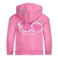 thumbnail image 2 of Disney Characters Girls' Hoodie, T-Shirt and Jogger Pants Set for Toddlers and Little Kids – Pink, 2 of 5