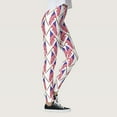 thumbnail image 3 of WILLBEST Leggings de Yoga de Cintura Alta Con Estampado Del 4 de Julio Para Mujer, Para Correr, Gimnasio, Fitness, Compresión, Talla 77 Chica, 3 of 6