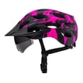 thumbnail image 3 of Bike Helmet with USB Rechargeable Rear Light Detachable Magnetic Goggles Removable Sun Visor Mountain & Road Bicycle Helmets for Men Women Adult Cycling, 3 of 9