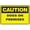 Warning Sign 3, variant on Ca50 Of Safety Caution Dogs On Premises Warning Tin Sign 8"x12" - Safety Dogs On Premises Sign