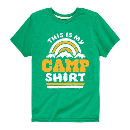 

Instant Message - This Is My Camp Shirt - Toddler Short Sleeve Tee