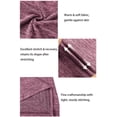 thumbnail image 6 of Fantaslook Soft Pajamas for Women Set Side Slits Long Sleeve Sleepwear 2 Piece Lounge Sets with Pockets, 6 of 11
