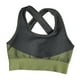 thumbnail image 4 of Deportivo Sin Costuras Para Mujer Fitness Running Bralette Chaleco Sin Verde m Sharpla Sujetador deportivo sin costuras, 4 of 8