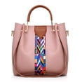 thumbnail image 4 of Bolso de mano con estampado retro de color sólido para mujer, 4 unidades, paquete de tarjeta, 2024, 4 of 6