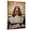 Basset Hound, variant on Plott Hound Canvas Wall Art for Bathroom, Funny Dog Canvas Bedroom Wall Decor, Painting Canvas for Living Room, Restroom Picture, 11x17 Inch