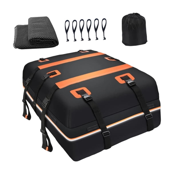 Bolsa de techo para automóvil, fácil instalación, bolsa de equipaje para automóvil, portaequipajes de techo
