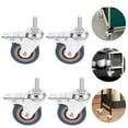 thumbnail image 1 of ORDDIART 4 Pcs Roue de Roulette de Remorque Frein en Métal Multi pour Usage Industriel, 1 of 7