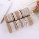 thumbnail image 3 of Rollos de cinta, corona de arpillera natural con encaje blanco, cinta de yute de arpillera, cintas de arpillera natural, cinta de encaje para manualidades, para bodas, bricolaje, envoltura de regalos,, 3 of 5